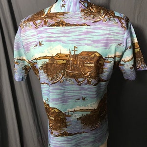 Vintage 1970s Royal Knight Quintessa boat shirt M image 6