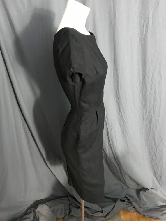 Classic Black Fitted Dress