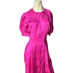 nora noh silk dress VINTAGE '80s NORA NOH BLACK & CREAM SILK SARONG DRESS Vintage Clothing & Fashions