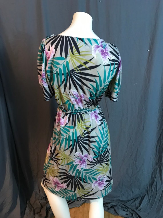 Vintage 80’s Items tropical dress M - image 5