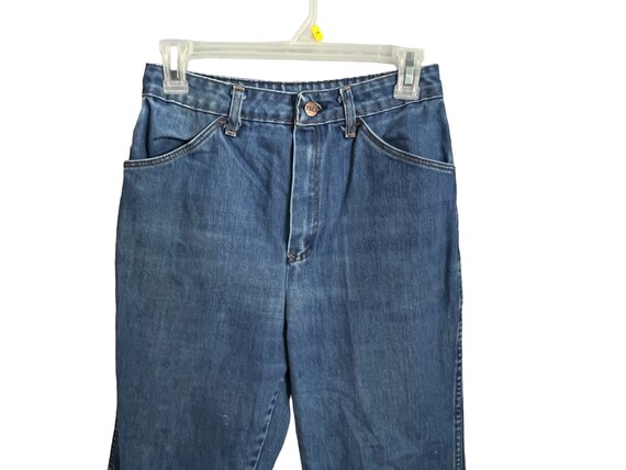 Vintage 70's Sears high waist jeans 10 - image 2