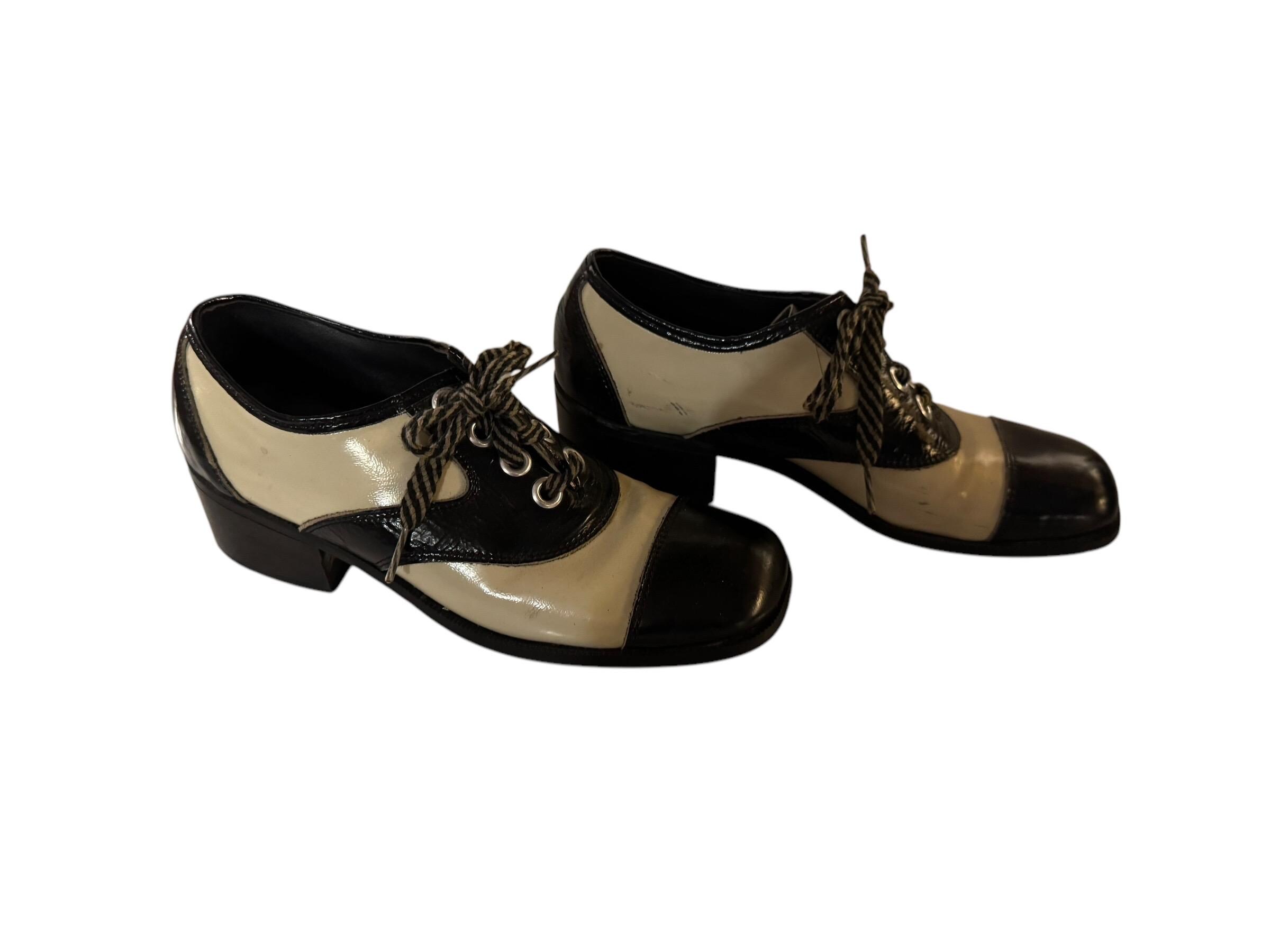 Scarpe Oxford Uomo Stile Gotico Punk - Con Plateau, Decorazioni Metalliche E Lacci, Tomaia In Similpelle