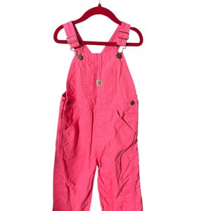 Carhartt Baby kids vintage  USA オーバーオール Vintage Carhartt Overalls Toddler/Kid's Unisex Size 4T Cargo