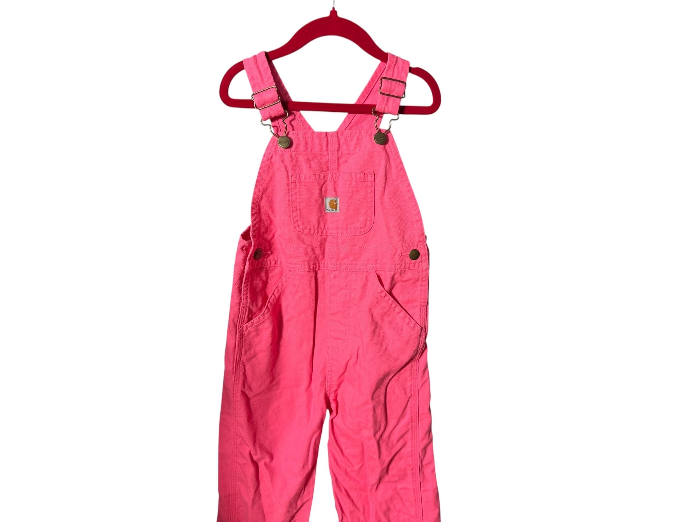 Carhartt Baby kids vintage  USA オーバーオール Vintage Carhartt Overalls Toddler/Kid's Unisex Size 4T Cargo