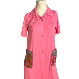 Vintage 70’s pink lounge dress M