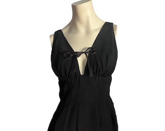 Vintage 60's black party dress S M