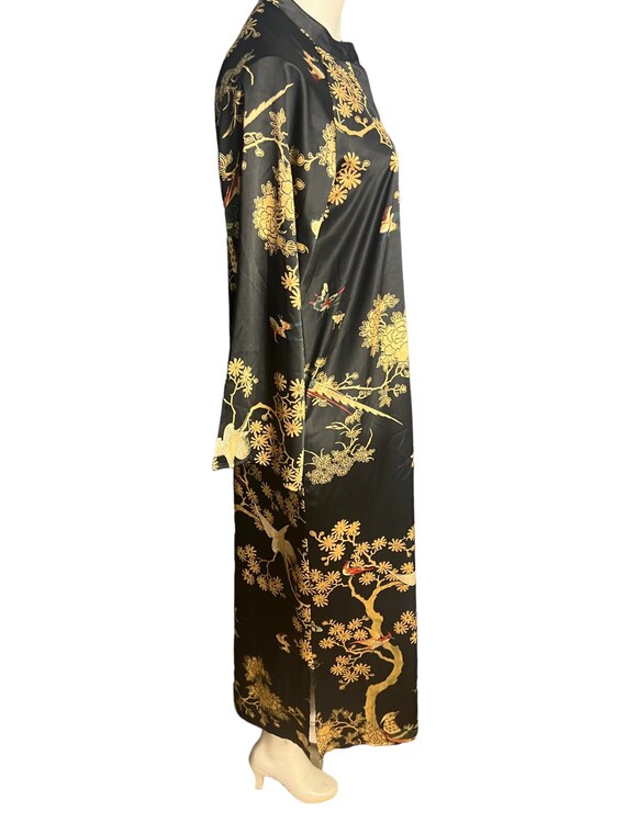 Vintage lounge dress robe, Natori M - image 5