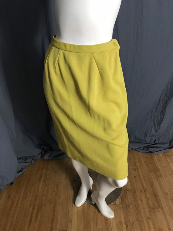 Vintage 1970’s Butte Knit mustard yellow women’s … - image 9