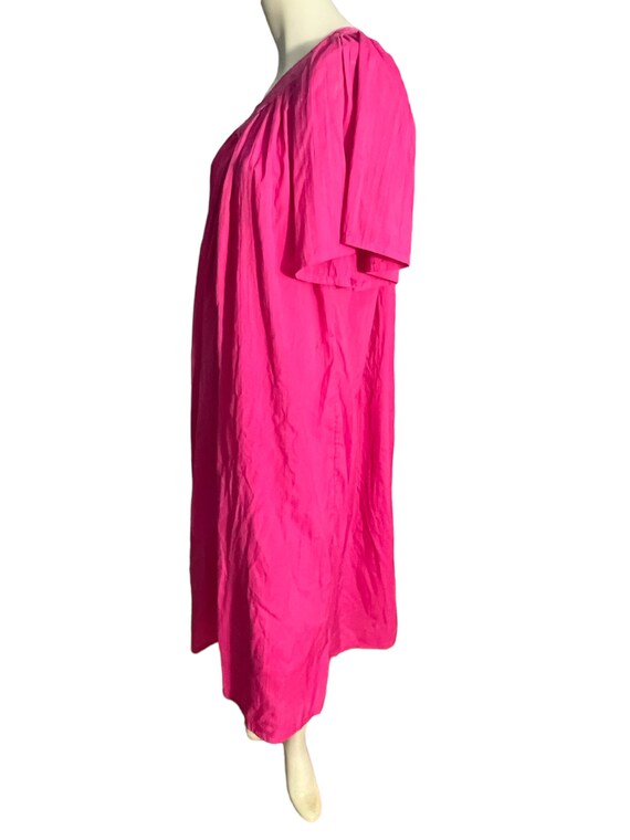 Vintage pink caftan dress one size - image 7