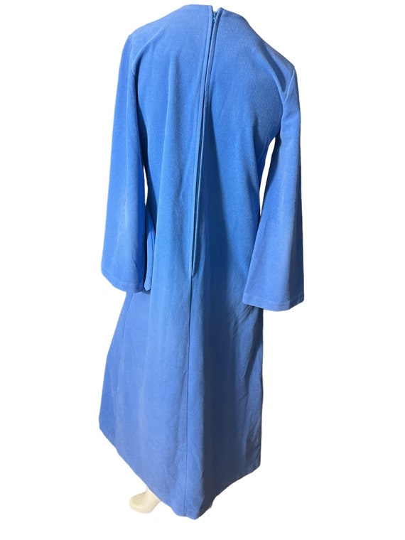 Vintage 70's Kayser embroidered caftan robe S - image 6
