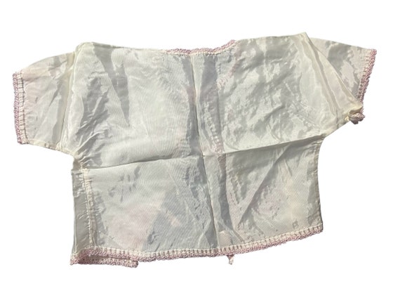 Vintage 50's baby diaper shirt jacket - image 4