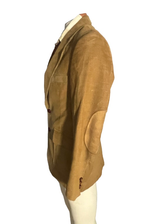 Vintage 70's 80's Corduroy suit jacket 38 R - image 4