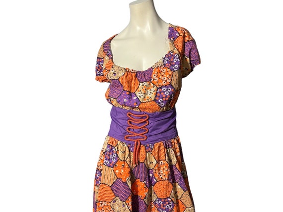 Vintage 70's Handmade Patchwork Maxi Dress XL - Etsy UK Vintage 70's Handmade Patchwork Maxi Dress XL - Etsy UK