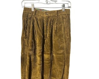 Vintage 80’s corduroy high waist pants 7/8