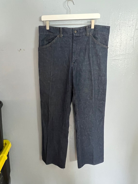 Vintage 70's men's jeans 36 x 31 - image 2