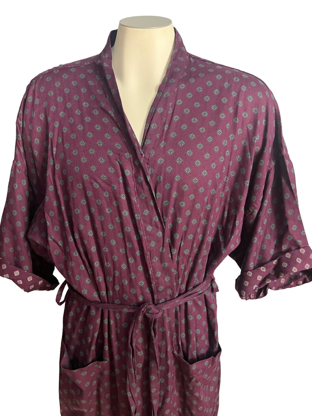 Vintage Men's Robe Hasting & Smith L Etsy