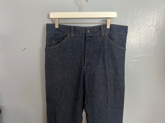 Vintage 70's men's jeans 36 x 31 - image 3