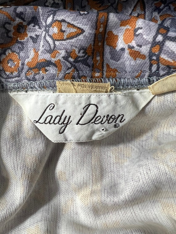 Vintage 70's Lady Devon shirt L XL 40 - image 7