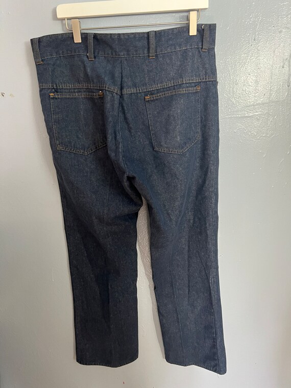 Vintage 70's men's jeans 36 x 31 - image 4