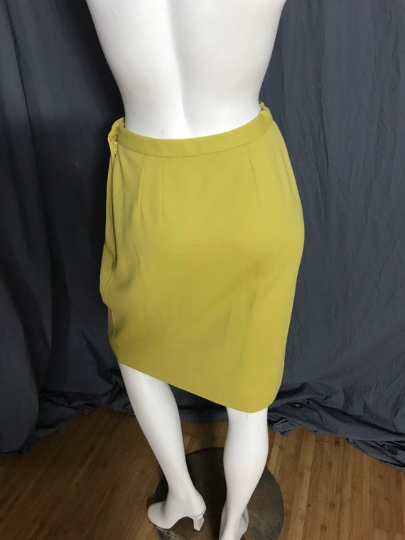 Vintage 1970’s Butte Knit mustard yellow women’s … - image 8