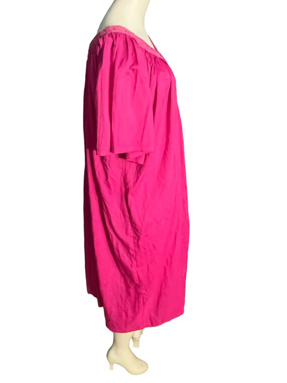 Vintage pink caftan dress one size - image 5