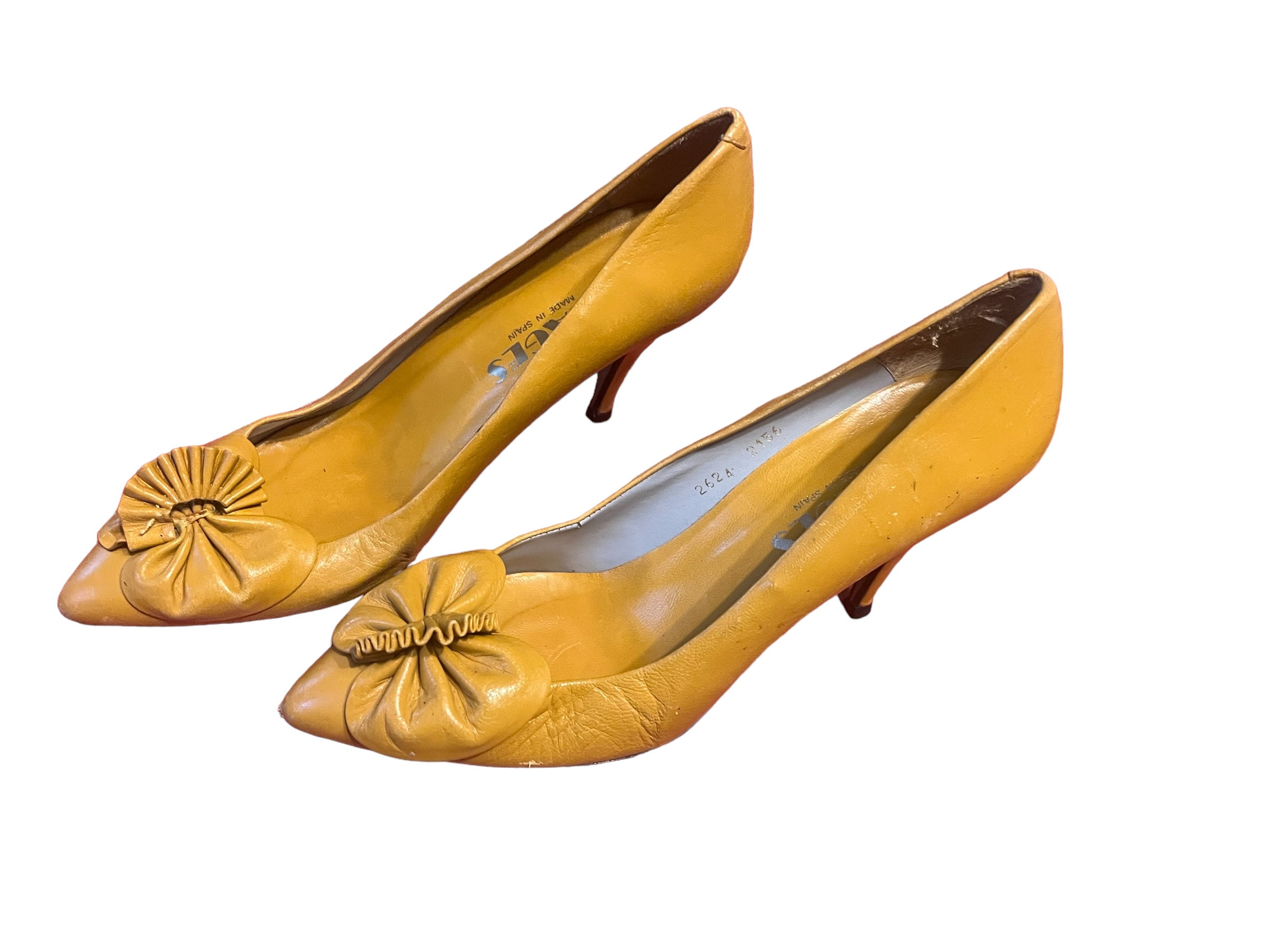 Mustard Heels Etsy