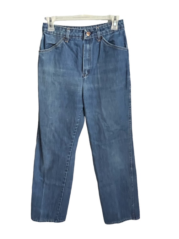 Vintage 70's Sears high waist jeans 10 - image 3