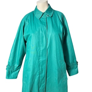 vintage 80&#39;s green London Fog coat 6 Maincoats