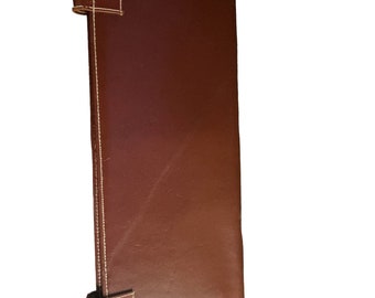 Vintage 50's leather tie travel case