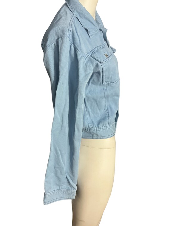 Vintage 70's jean jacket S Mongomery Ward - image 3