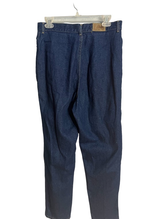 Vintage 80’s Lee high waist jeans 16 Med - image 3