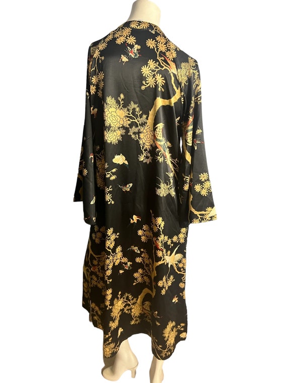 Vintage lounge dress robe, Natori M - image 6