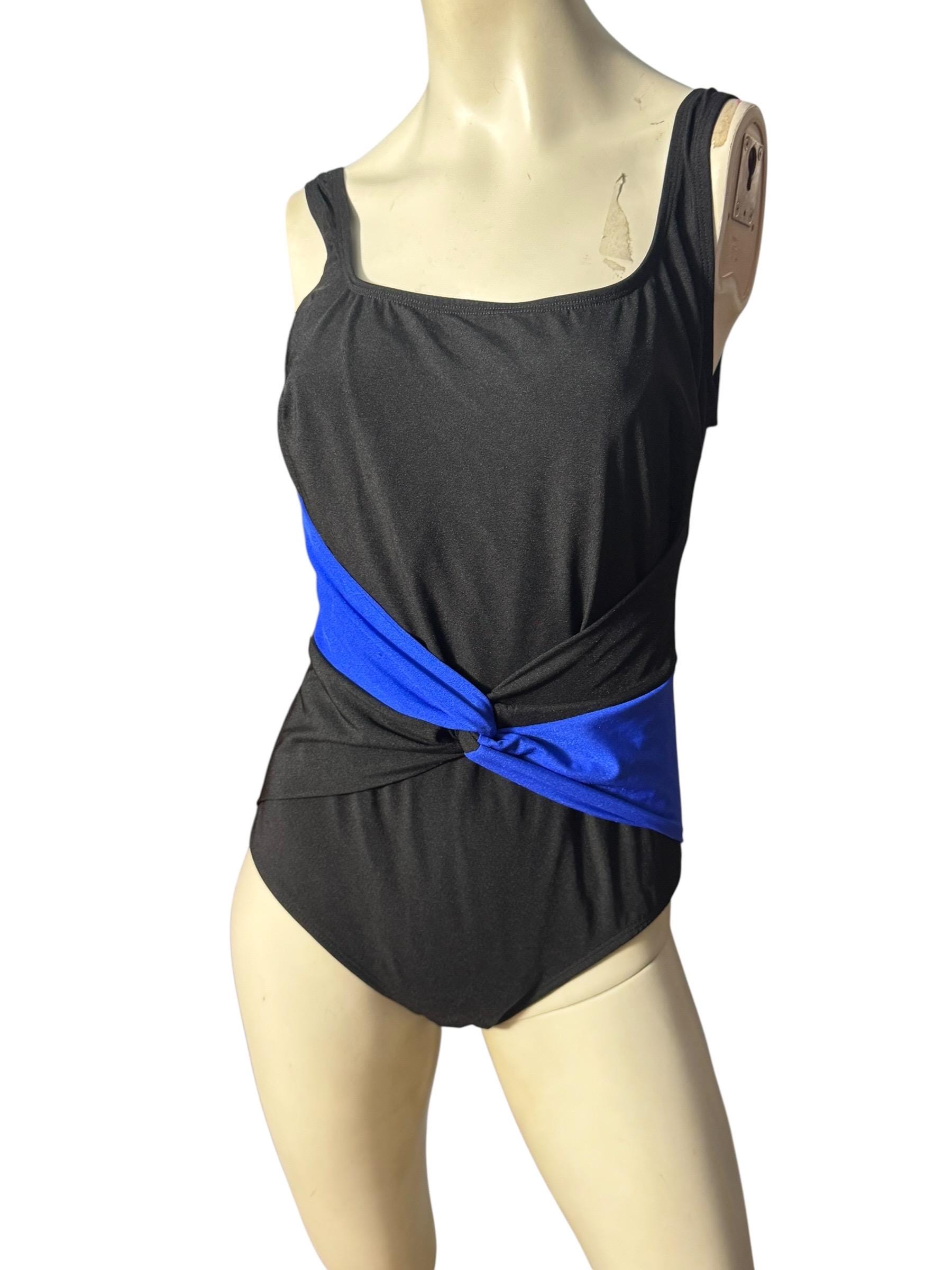 Vintage 80's Longitude Bathing Suit 14 - Etsy