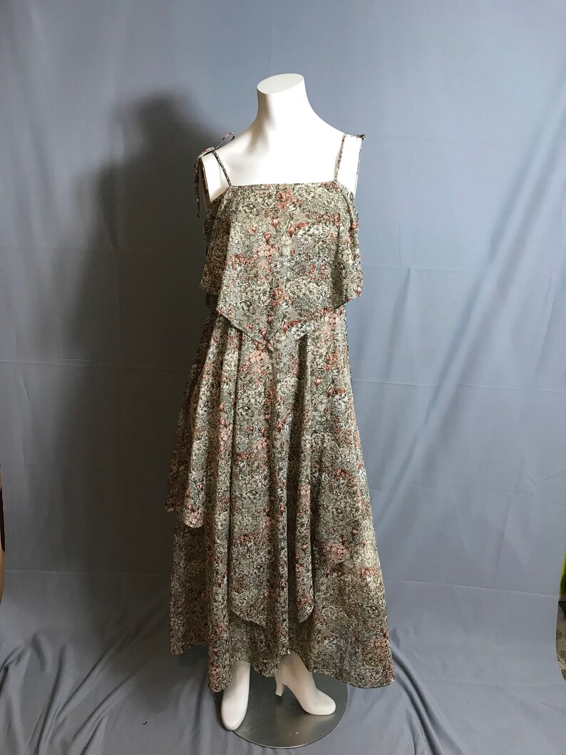 boho layered dress