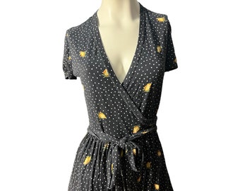 vintage robe portefeuille Diane Von Furstenberg 10