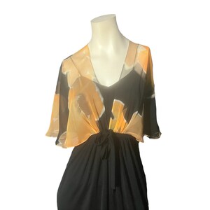 Vintage 70&#39;s Miss Elliette maxi dress S