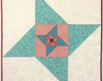 Nested Pinwheel Digital Quilt Pattern by Christa Watson of ChristaQuilts