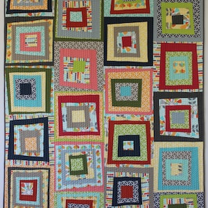 Modern Logs Digital Quilt Pattern by Christa Watson of ChristaQuilts image 5