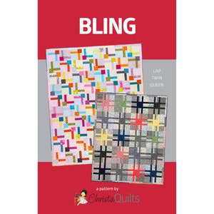 Bling Digital Quilt Pattern by Christa Watson of ChristaQuilts image 1