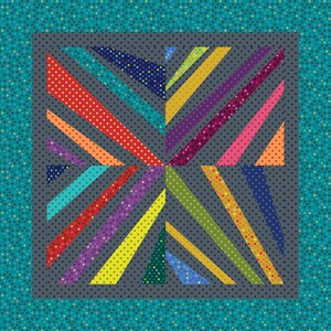 Swanky Spirals Digital Quilt Pattern by Christa Watson of ChristaQuilts image 6