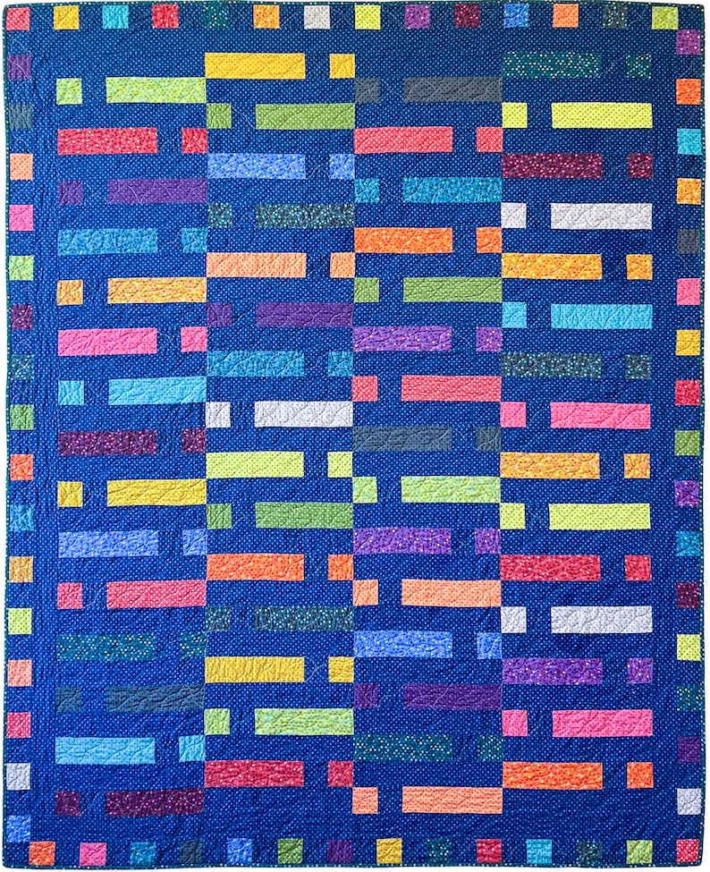 Ticker Tape Digital Quilt Pattern PDF by Christa Watson of ChristaQuilts image 3