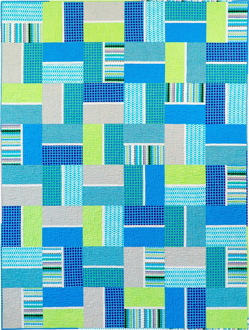 Terrace Tiles Digital Quilt Pattern by Christa Watson of ChristaQuilts image 5