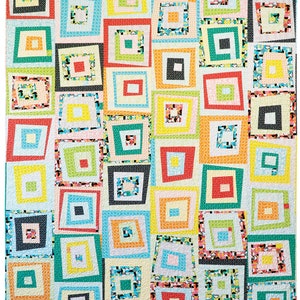Modern Logs Digital Quilt Pattern by Christa Watson of ChristaQuilts image 3