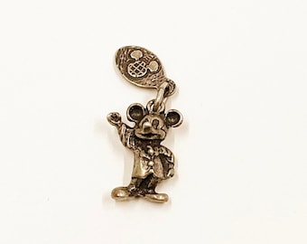 Vintage Sterling Silver Mickey Mouse Charm | Walt Disney Productions