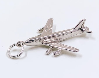 Vintage Sterling Boeing 707 Airplane Charm