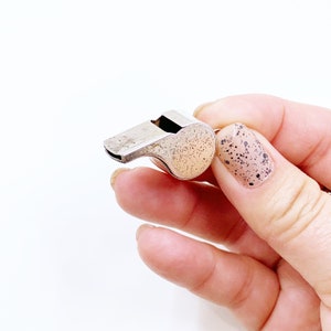 Vintage Sterling Truart Whistle Pendant