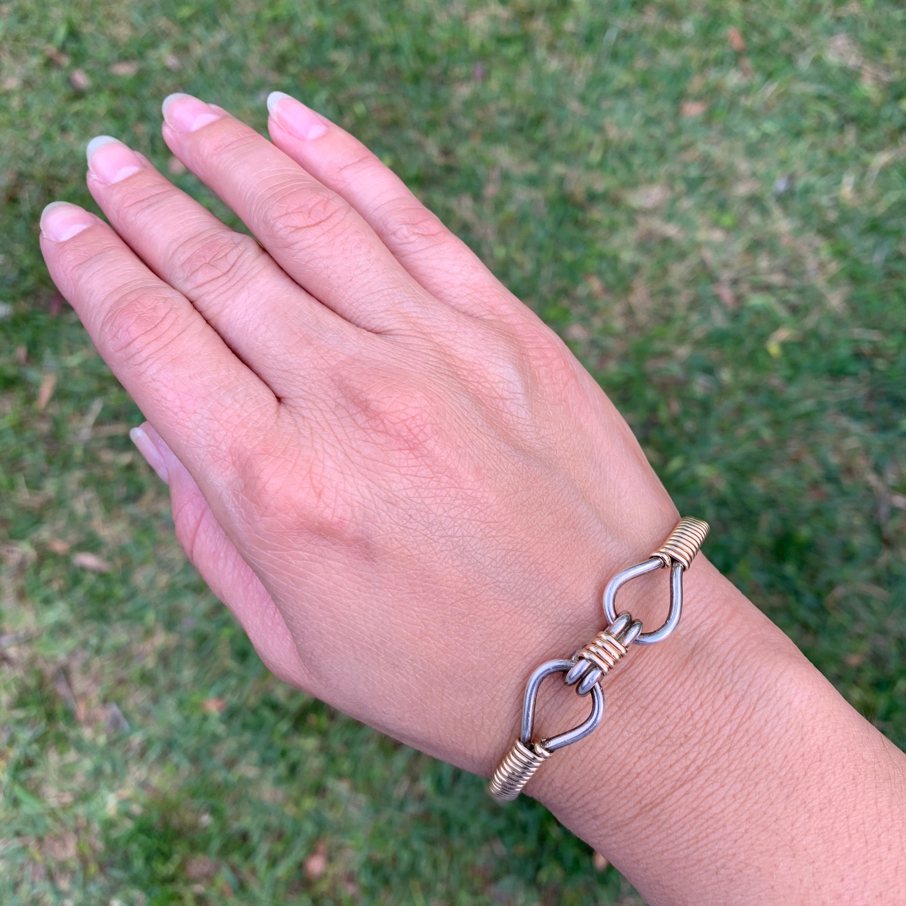 THE  KNOT DUO BRACELET – GOLD