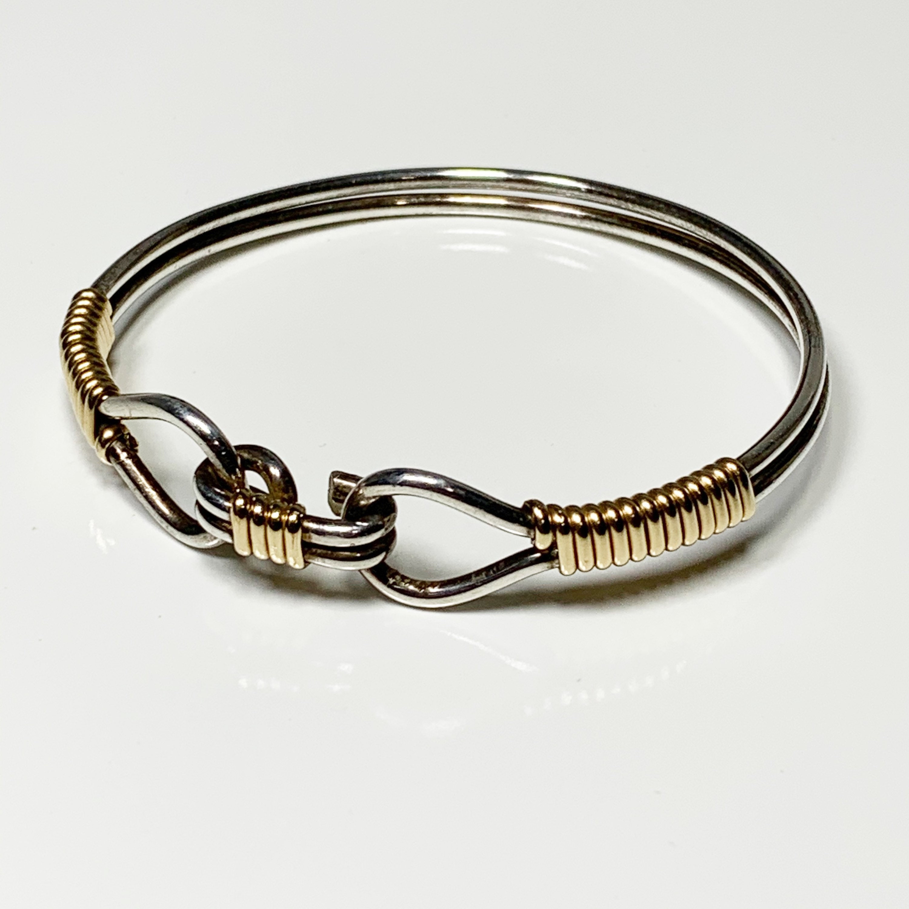 THE  KNOT DUO BRACELET – GOLD main image 1