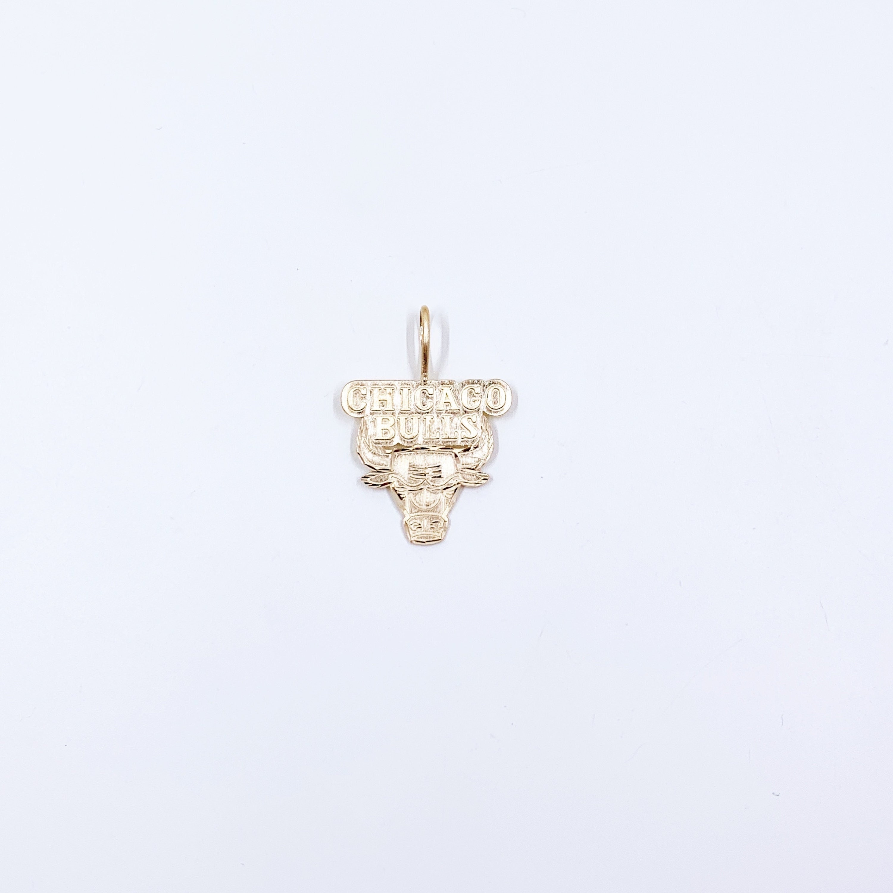 Vintage 1987 Michael Anthony 14K Gold Chicago Bulls Pendant