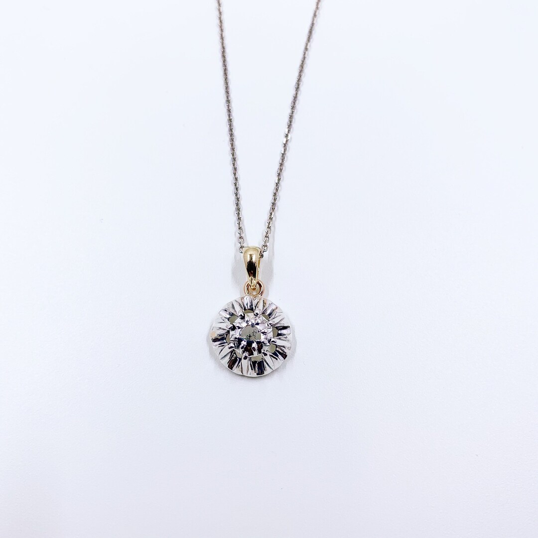 ジョージアン　ペンダントヘッド　ダイヤ　最終価格‼️ アンティーク ジョージアン ローズカット ダイヤモンド ペンダント
